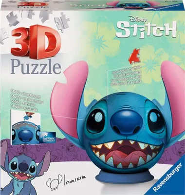 Image de Ravensburger 3D Puzzle Stitch with Ears, 72pcs.