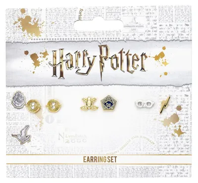 Image de HARRY POTTER - Lot de 3 boucles d'oreilles