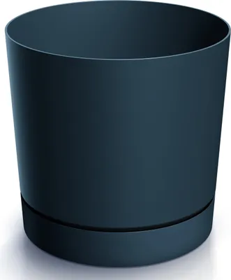Zdjęcie produktu dla Doniczka z podstawkiem antracytowa TUBO P DPOP200-S433