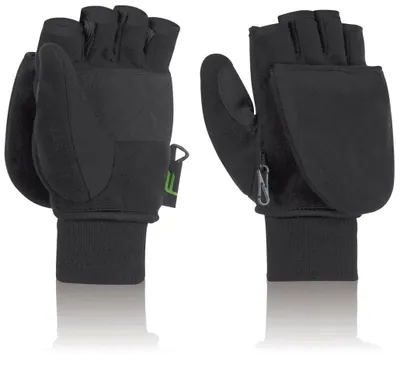 Produktbild von F-Lite Mittens Klapp,- Handschuhe XS black 100%Polyester