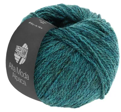 Produktbild von Lana Grossa - Alta Moda Alpaca 0008 petrol meliert