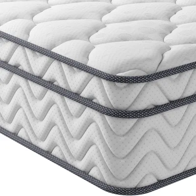 Produktbild von Vesgantti 30cm Höhe Matratze H3 7-Zonen 140x200cm Taschenfederkernmatratze Mittelfeste Orthopädischem Kaltschaummatratze BoxTop