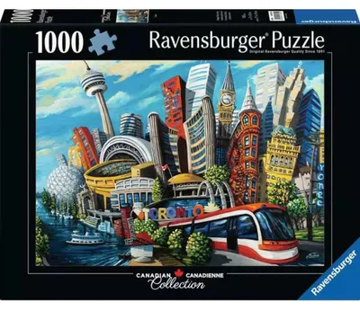 Immagine prodotto di Puzzle Ravensburger, Collezione Canada: Toronto, 1000 pezzi