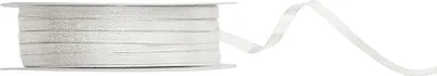 Produktbild von Satin Geschenkband creme 50m 3mm breit