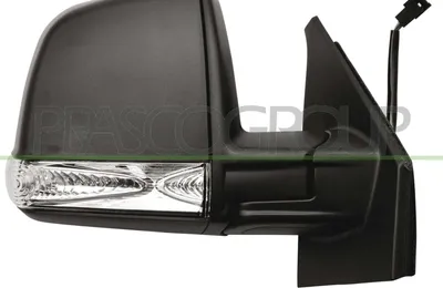 Produktbild von PRASCO FT9107325 Außenspiegel Seitenspiegel Rechts für FIAT Doblo Kombi (263) Beheizt Grundiert Elektrisch
