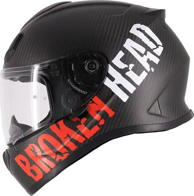 Produktbild von Broken Head Racing-Helm BeProud Light Carbon Rot - Limited Edition (Größe L) : L (59-60 cm) Größe: L (59-60 cm)