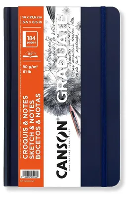 Image de CANSON C31200L043 CANSON Skizzenbuch GRADUATE SKETCH & NOTES, 140 x 216 mm