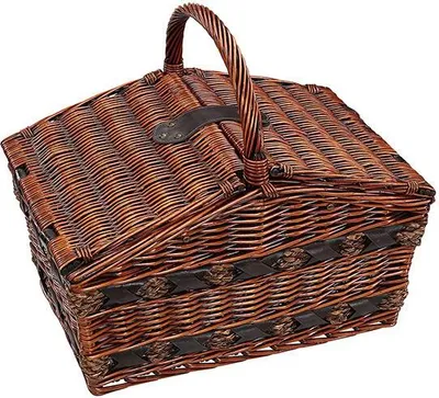 Produktbild von Picknick-Korb Como dunkelbraun
