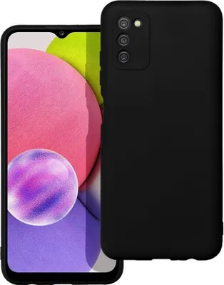 Produktbild von für Samsung Backcover Handyhülle für Samsung Galaxy A03s in schwarz