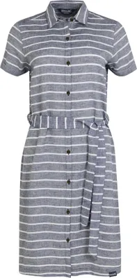 Produktbild von Regatta - "Rema" Hemdblusenkleid für Damen RG9824 (34 DE) (Marineblau/Weiß)