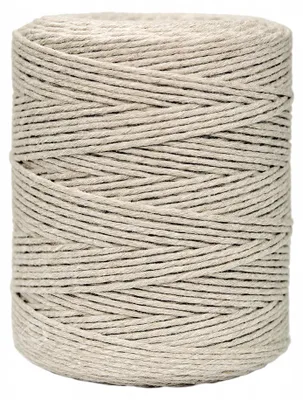 Produktbild von rKonik Baumwollschnur für Makramee Grau 2mm 210m