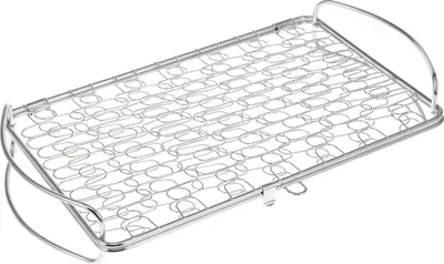 Produktbild von bremermann Grillkorb dehnbar // Edelstahl // 42 x 23,5 cm // für ganzen Fisch, Fleisch, Gemüse