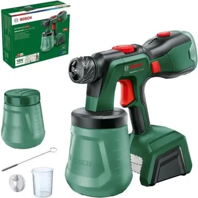 Immagine prodotto di Pistola a spruzzo , batteria, 18 V, Bosch AdvancedSpray Gun 18V-500, serbatoio da 1,5 l, senza batteria e caricabatteria