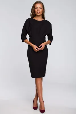 Produktbild von Stylove Midikleid für Frauen Estrineve S242 schwarz XL