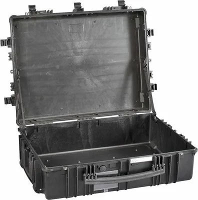 Zdjęcie produktu dla Walizka Explorer 7726 Black E (77x58x27 cm, bez wyściółki/kółek/kółek, 10,3 kg)