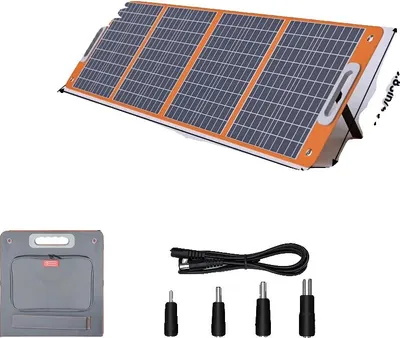 Obrázok produktu pre Solárna nabíjačka, prenosná, možnosť rýchleho nabíjania, TSP18V100W