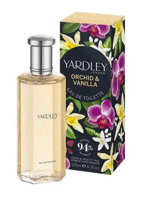 Zdjęcie produktu dla Yardley, Orchid&Vanilla, woda toaletowa 125 ml
