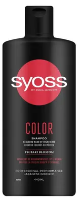 Produktbild von Syoss Shampoo Color 440ml für Gefärbtes & Gesträhntes Haar Schutz & Pflege