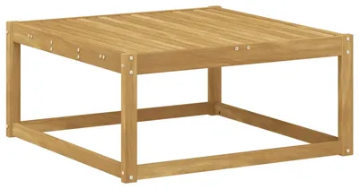 Obrázok produktu pre vidaXL Vonkajší taburet z masívneho akátového dreva, biely, 79 x 79 x 37 cm