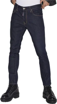 Produktbild von Dsquared2 Dark Skater Jeans Herren Blau Washed Designer Denim