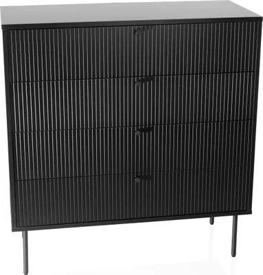Obrázek produktu pro hjh LIVING Komoda se 4 zásuvkami KARBY K Příborník 95,0 x 90,0 x 40,0 cm