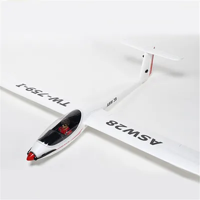 Produktbild von RC Flugzeug, Volantex ASW28 ASW-28 V2 Sloping 2540mm Spannweite EPO RC Segelflugzeug Kit Version, Ohne Sender uns Empfänger