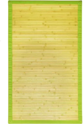 Immagine prodotto di Tappeto in bambù a doghe larghe con profili all'anice 120x70