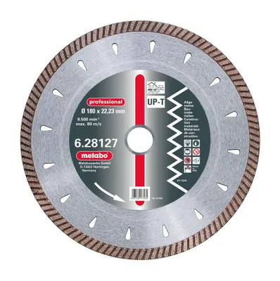 Produktbild von Metabo Diamant-Trennscheibe professional UP-T Turbo / Universal