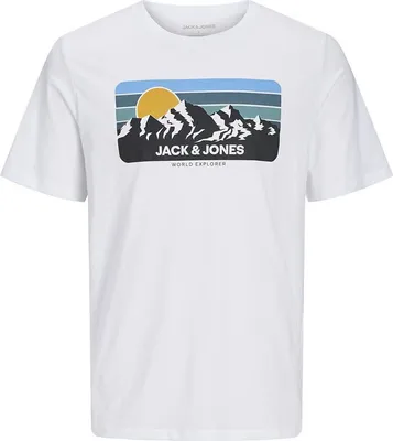 Image de T-shirt à manches courtes Jack & Jones Peak  L Homme  L