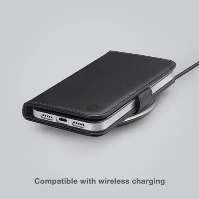 Image de MobilizePolyuréthaneLeather Book Case Black Samsung Galaxy S25 Ultra