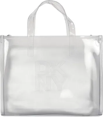 Produktbild von Dkny Hadlee Small Stofftasche Durchsichtig,Silber  Durchsichtig,Silber One Size