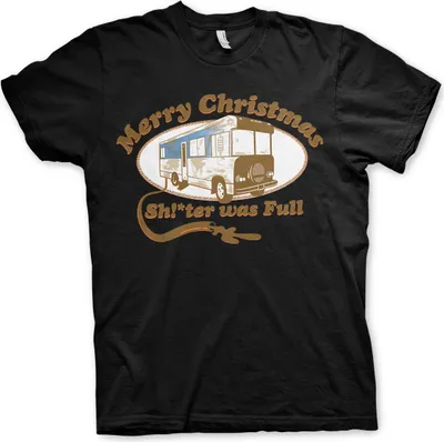 Produktbild von Shitter Was Full T-Shirt - X-Large - Black