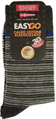 Obrázek produktu pro Nízké bavlněné ponožky pro muže RAGNO SPORT, č. výrobku 09403C, velikosti 2–39/42, 75 % bavlna, 22 % polyester, 3 % Elastan