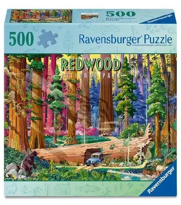 Produktbild von Nationalpark Redwood – 500-teiliges Puzzle