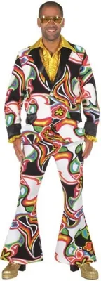 Produktbild von M205228-S Herren Hippie Anzug Discoanzug Gr.S