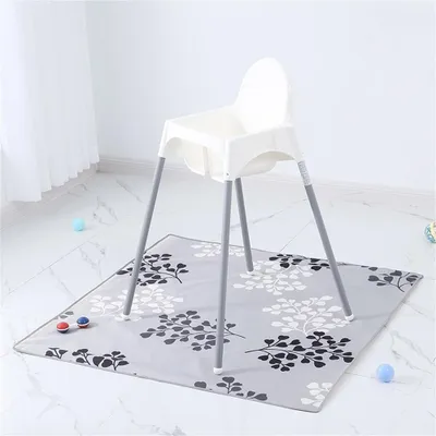 Imagen del producto de Alfombrilla impermeable para proteger las sillas de comer para bebés