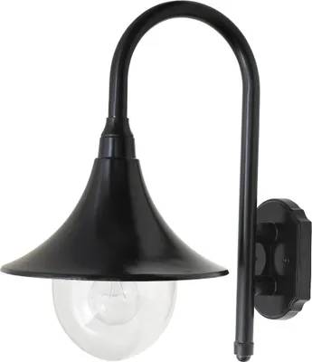 Zdjęcie produktu dla Lampa Ogrodowa Zewnętrzna Kinkiet Elewacyjny LED E27 IP44 Czarny Klasyczny Konstanz Rabalux