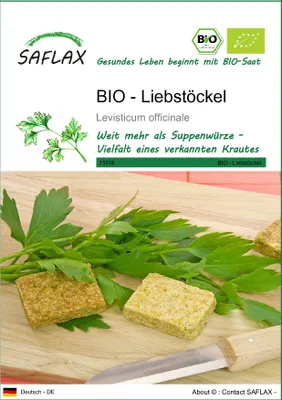 Produktbild von SAFLAX - BIO - Liebstöckel - 100 Samen - Levisticum officinale