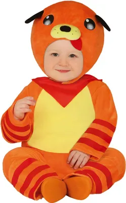 Produktbild von Hunde Babykostüm für Kinder Größe 74-92, Größe:74/80