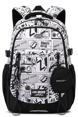 Produktbild von Rucksack für Jungen – Schulrucksack, wasserdicht, 15,6 Zoll, Freizeitrucksack