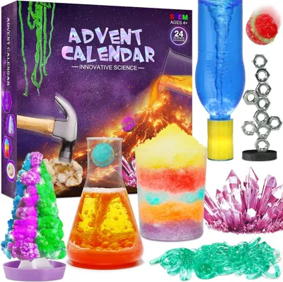 Image de Expériences Calendrier de l'Avent 2024 Enfants Calendrier de Noël Garçons Filles