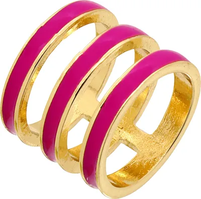 Produktbild von Fashionbox Ring Messing rot 052 (16,6) ohne pink 449070009-058