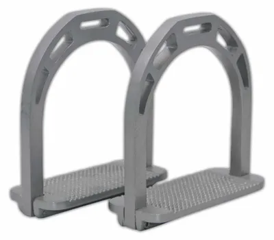 Zdjęcie produktu dla AMKA, podnóżki aluminiowe, bardzo lekkie, srebrne, powierzchnia podparcia 11,5 cm