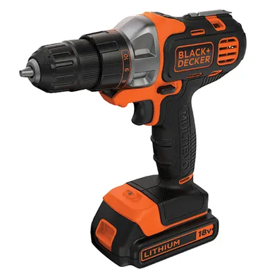 Zdjęcie produktu dla Black & Decker MT218KB Wiertarka 800 obr/min czarna, pomarańczowa 1,46 kg