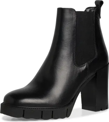 Immagine prodotto di Tamaris donna Chelsea boots/stivaletti nero misto pelle/tessuto taglia: 40