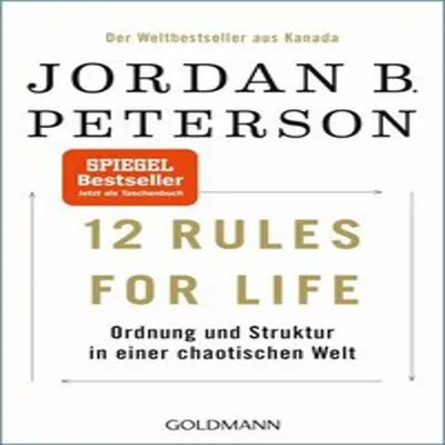 Obrázek produktu pro 12 Rules for Life von Jordan B. Peterson - Ein Buch in über 45 Sprachen