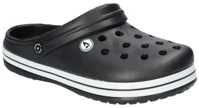 Produktbild von American Club NH02, EVA Clogs leichte Schaumstoff Badeschuhe rutschhemmend bequem, Schwarz 39