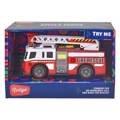 Produktbild von Dickie Toys Fire Truck, mit Licht und Sound, Feuerwehrauto, Feuerwehr, Auto, Spielzeug, Spielzeugauto, 203302014