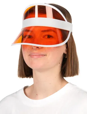 Produktbild von Poke-Mütze Visiermütze für Erwachsene orange - Einheitsgröße