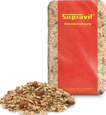 Produktbild von Supravit Premium Fettfutter für Wildvögel 25 kg | Schmackhaftes fettreiches Vogelfutter & Winterfutter für Wildvögel